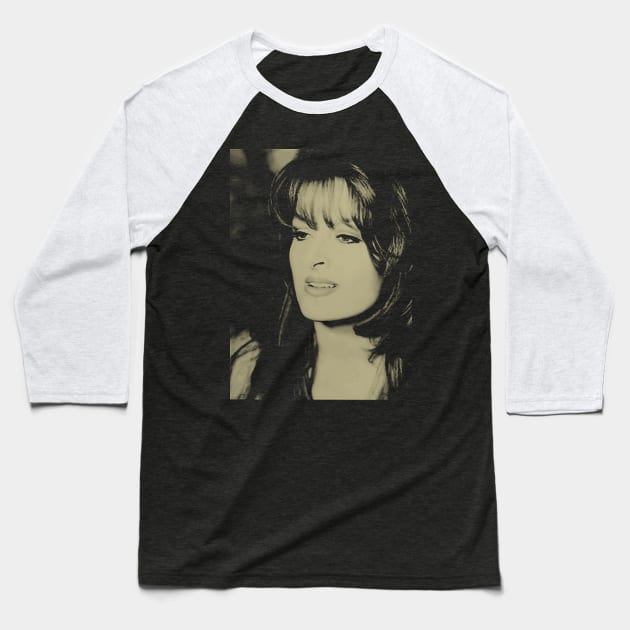 wynonna judd #4// black white design Baseball T-Shirt by YukieapparelShop